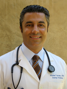 Dr. Michael Farzam, MD, board-certified urgent care house call doctor serving Los Angeles